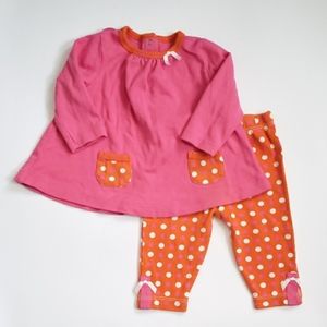 Offspring Top & Leggings Outfit 6M